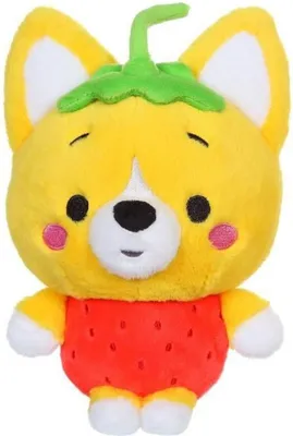 Produktbild von Little Corgi Cuties Plüschtier 20 cm - Erdbeere