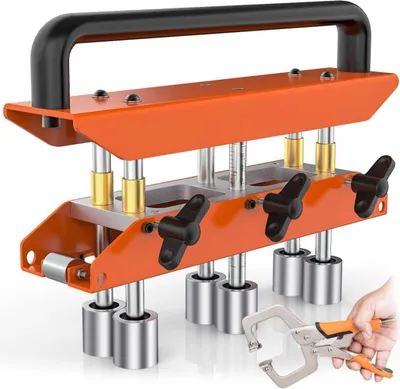 Image de Outil de pliage des bords de tôle 0?90 Degree 13?130mm 3 stations pour les matériaux de couverture