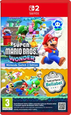 Obrázek produktu pro Nintendo Super Mario Bros. Wonder, Nintendo Switch 2, Režim multiplayer, E (bez omezení)