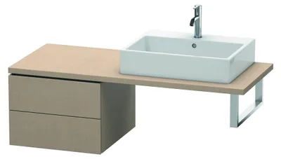 Produktbild von Duravit Duravit Konsolenunterschrank L-CUBE 400x520x547mm leinen