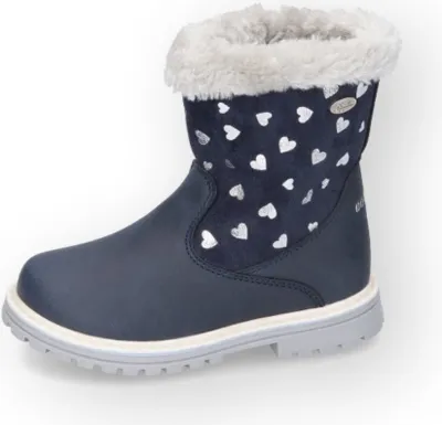 Produktbild von Dockers Mädchen-Stiefel-Stiefelette Blau-Silber, Farbe:blau, EU Größe:25