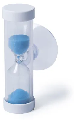 Produktbild von Sanduhr zum Zähneputzen - 2 Minuten Timer - für Kinder - blau