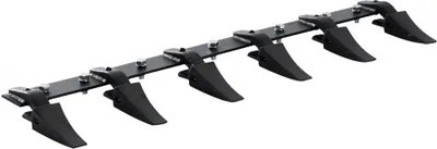 Produktbild von "Hochleistungs-Traktorschaufel mit Schaufelzahnstange - 120cm - 6-Zahn-Schiene für Lader und Traktor - 2000 kg Tragkraft - Anschraubdesign für effiziente Bodenausgrabung und Schaufelschutz"
