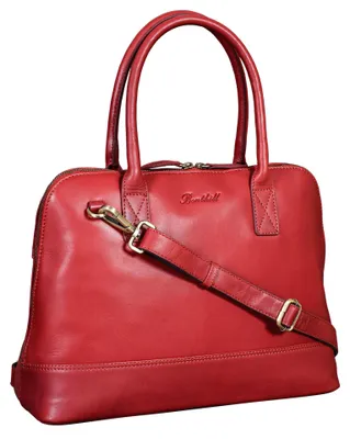 Produktbild von Benthill Handtasche Damen Leder Groß | Henkeltasche aus hochwertigem Rindsleder | Echt-Leder Vintage Frauen Schultertasche | Umhängetasche