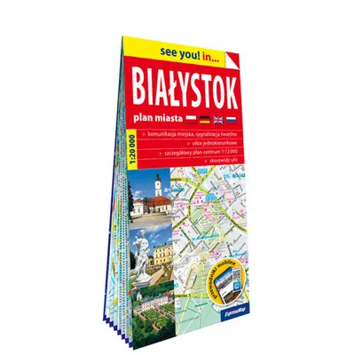 Produktbild von Białystok papierowy plan miasta 1:20 000