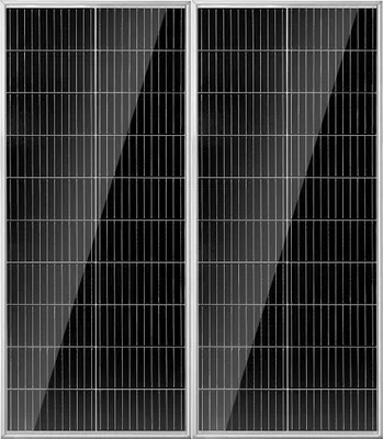 Produktbild von 200W Monocrystalline Solar Panel Kit 2PCS Solar Panels & Charge Controller