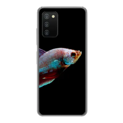 Produktbild von MuchoWow® Handyhülle Schutzhülle Hülle für Samsung Galaxy A03s Fische - Tiere - Licht Silikon Softcase Handy Hülle