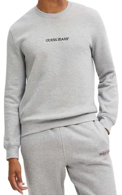 Image de Guess - Sweat-shirt pour homme, coupe étroite NA553 (XL) (gris)