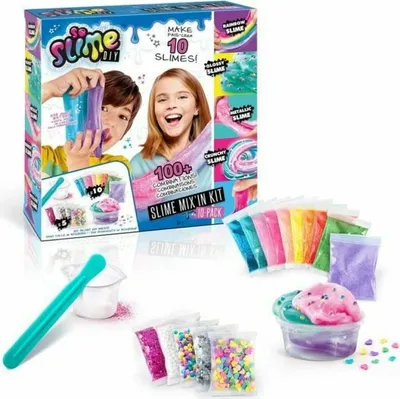 Produktbild von Canal Toys Slime Mix'N'Kit Batik 10 Pack 0