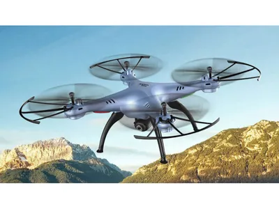 Obrázok produktu pre Kvadrokoptéra SYMA X5HW 2.4G 4-kanálová s gyroskopom + kamera (modrá)