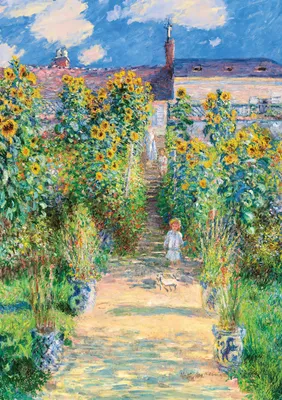 Produktbild von ART PUZZLE Puzzle-Museumsserie: Kü nstlergarten in Vetheuil 1000 dlks