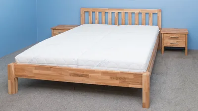 Produktbild von Bett Ben 160x200 Eiche Massiv Geölt