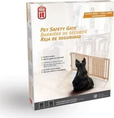 Productafbeelding van DOGIT Barrière Sectie. Puppy Extra, afmetingen 122x203x45,5 cm