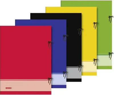 Produktbild von Sammelmappe Uni A2  farbig sortiert Band