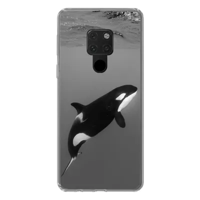 Produktbild von MuchoWow® Handyhülle Schutzhülle Hülle für Huawei P40 Lite Orca - Wasser - Tiere Silikon Softcase Handy Hülle - Handy