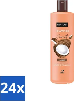 Zdjęcie produktu dla Sence - Kokos - Szampon - Odżywczy - 400 ml - Opakowanie wartościowe - Opakowanie wartościowe - 24 szt