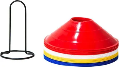 Produktbild von Powershot Set Of 24 Marking Cones Multicoloured 20 cm