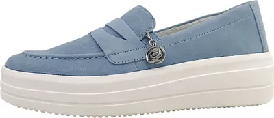 Produktbild von Remonte Damenschuhe Halbschuhe Slipper Blau Freizeit, Schuhgröße:36 EU