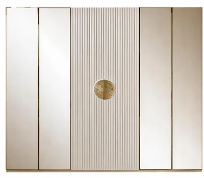 Immagine prodotto di Elegante armadio con medaglioni dorati e specchi
