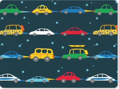 Produktbild von MuchoWow® Mauspad Mousepad Muster - Auto - Raumfahrt - Kind - Kinder - Kinder 40x30 cm - Mousepads - Maus Mat - Pad - Mausunterlage - Anti Rutsch