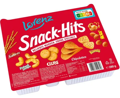 Produktbild von Snack-Hits 280g