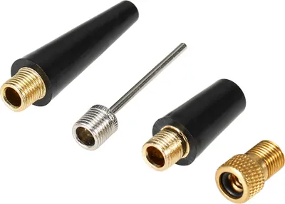 Zdjęcie produktu dla Zestaw 4 sztuk adapterów do igieł Lixada – zestaw do pompowania piłek, zestaw adapterów do zaworów igłowych, zestaw do pompowania piłek, zestaw do pompowania opon rowerowych