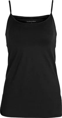 Produktbild von Icebreaker Siren Merino Ärmelloses Baselayer Schwarz XS Frau Schwarz XS