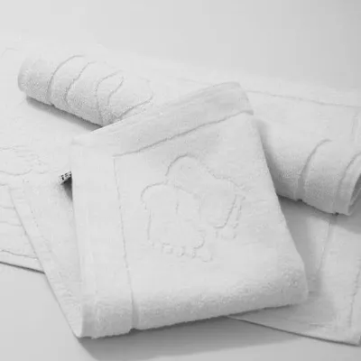 Obrázok produktu pre Rohožka 50x70 biela Hotel 650g 100% bavlna