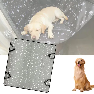 Produktbild von Wasserdichte Hundeautositzbezug für die Rückbank