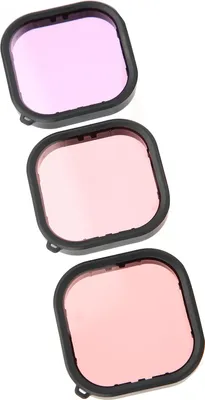 Image de Filtre pour objectif de plongée,Filtre pour objectif,Filtre pour caméra d'action,Filtre,Set de filtre de plongée,Set de filtre pour caméra d'action Gopro 9