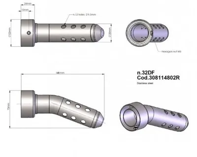 Obrázek produktu pro Leovince SBK DB-Killer N.32DF Code 308114802R