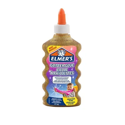 Produktbild von ELMER'S Glitzerkleber "Glitter Glue" gold 177 ml