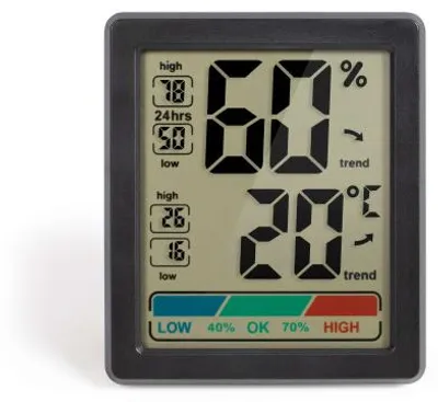 Image de Thermomètre Hygromètre électronique Mini Maxi