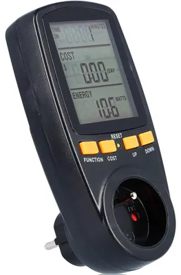 Productafbeelding van Stroommeter met display, energiekostenmeter voor stopcontact