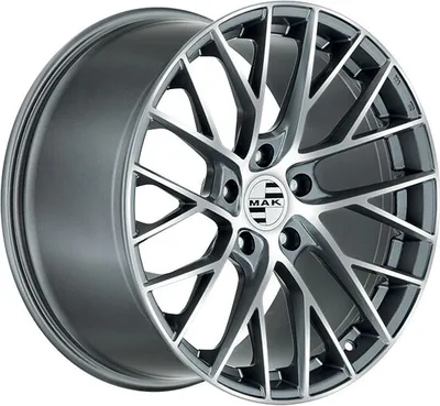 Produktbild von Alufelge Mak Monaco 8.5X20 5X130 Et 51 Gun Met-Mirror Face