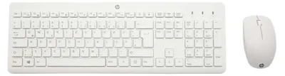Immagine prodotto di Hp 230 Kit Mouse E Tastiera Wireless Bianco Qwertz Layout Tedesco De M&k