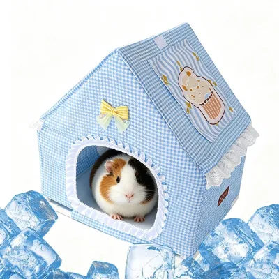 Image de Elzusha - Cage pour hamster avec élément réfrigérant pour animaux