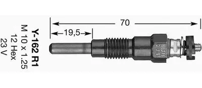 Produktbild von Ngk Glühkerze 2431