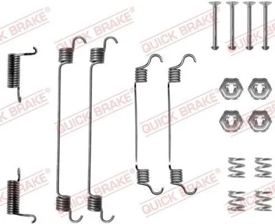 Produktbild von QUICK BRAKE Zubehörsatz Bremsbacken 105-0737 Hinten für NISSAN PRIMERA (P10)