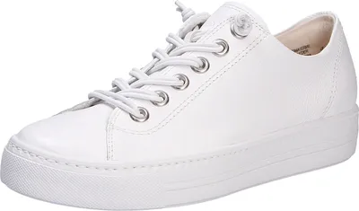 Image de Paul Green Super Soft Pauls - Blanc Cuir lisse Taille : 42 Normal