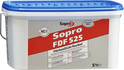 Immagine prodotto di Sopro FlächenDicht flexibel FDF Grau 5 KG Eimer