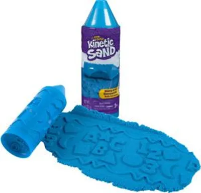 Obrázek produktu pro Kinetic Sand KNS ACK StampNRoll Blue MX ESI, Kinetický písek pro děti, 3 rok/roky, Různé barvy