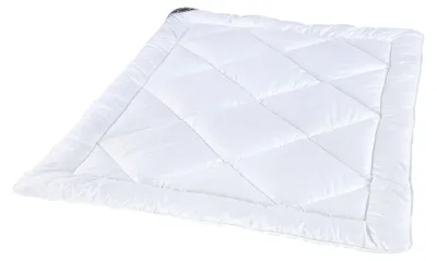 Produktbild von Glatt gewebte, atmungsaktive Perkal Bettdecke aus 100% Baumwolle für Einzelbett 135x200 cm