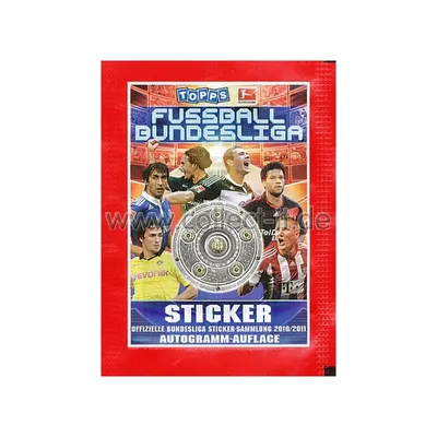 Image de Autocollants Topps Bundesliga 2010/2011 - 1 paquet -