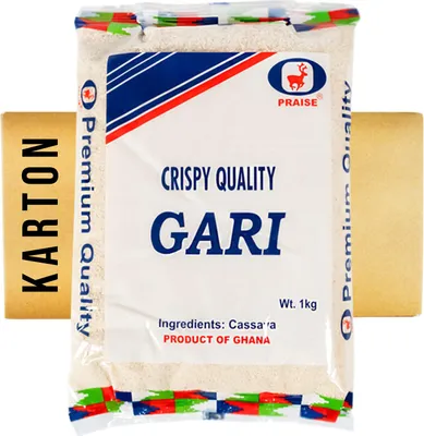 Produktbild von Praise Cassava Mehl grob (Gari) 12x1kg
