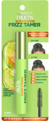 Produktbild von Anti-Frizz-Haarserum, Garnier Fructis, Sleek & Shine Frizz Tamer Serum Wand, Bändigt widerspenstiges Haar, Verleiht Glanz und Geschmeidigkeit, 8 ml