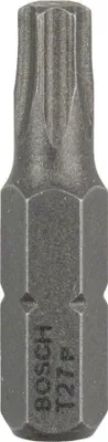 Zdjęcie produktu dla Bosch 2 607 001 619, 3 szt., Torx, T27, Stal, 25 mm, 25,4 / 4 mm (1 / 4")