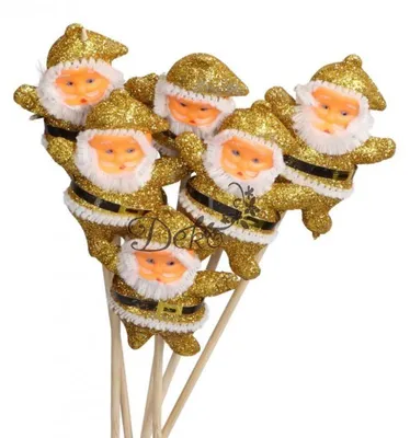 Image de Étoile Mikolaï, lot de 6, décoration pour sapin de Noël