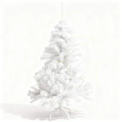 Produktbild von Weihnachtsbaum künstlich Baum Christbaum Tannenbaum 120cm weiß