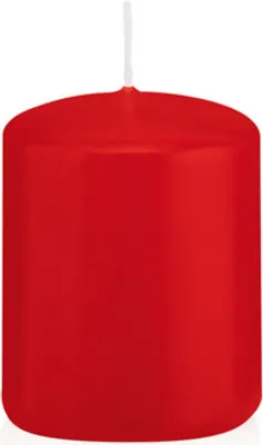 Produktbild von Stumpenkerzen Rot 60 x Ø 50 mm, 24 Stück
